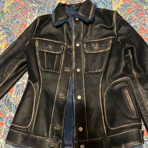 Rudsak leather coat.